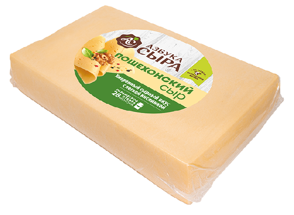 Сыр «Пошехонский» (Евробрус весовой)